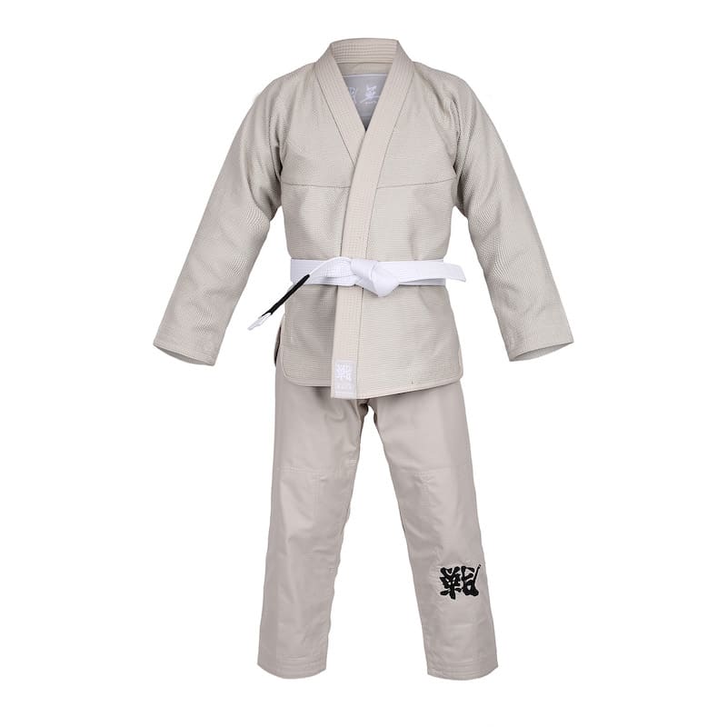 ZHAN Basic Men's BJJ Gi: Master Simplicity & Comfort in a clean, minimalist design for Brazilian Jiu-Jitsu.