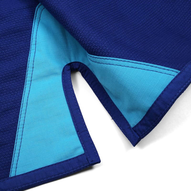 ZHAN Basic Women's BJJ Gi: Embrace Elegance & Performance detailed view showcasing fabric and design.