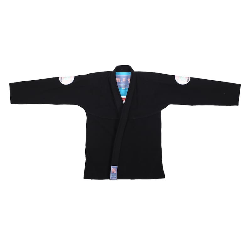 ZHAN Basic Women's BJJ Gi: Embrace Elegance & Performance in black color, designed for comfort and simplicity.