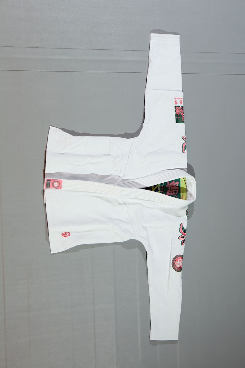ZHAN Women's Year of the Rabbit BJJ Gi: Embrace Tradition & Elegance featuring intricate rabbit motifs.