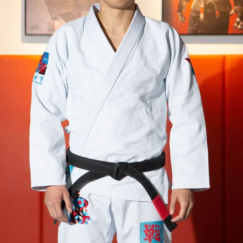 ZHAN Year of the Rabbit BJJ Gi: Embrace the Zodiac Spirit - Limited Edition BJJ uniform with black belt.